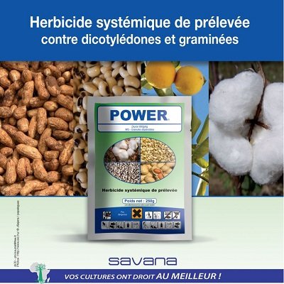 HERBICIDE POWER SAVANA SOGIS GROUP CONAKRY GUINEE